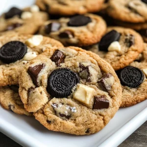 Cookies 'n Cream Peanut Butter Cookies