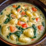 Creamy Vegetarian Gnocchi Soup