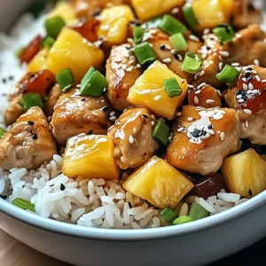 Create a Flavorful Pineapple Chicken and Rice in Just 30 Minutes!