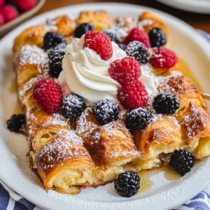 Croissant French Toast Bake