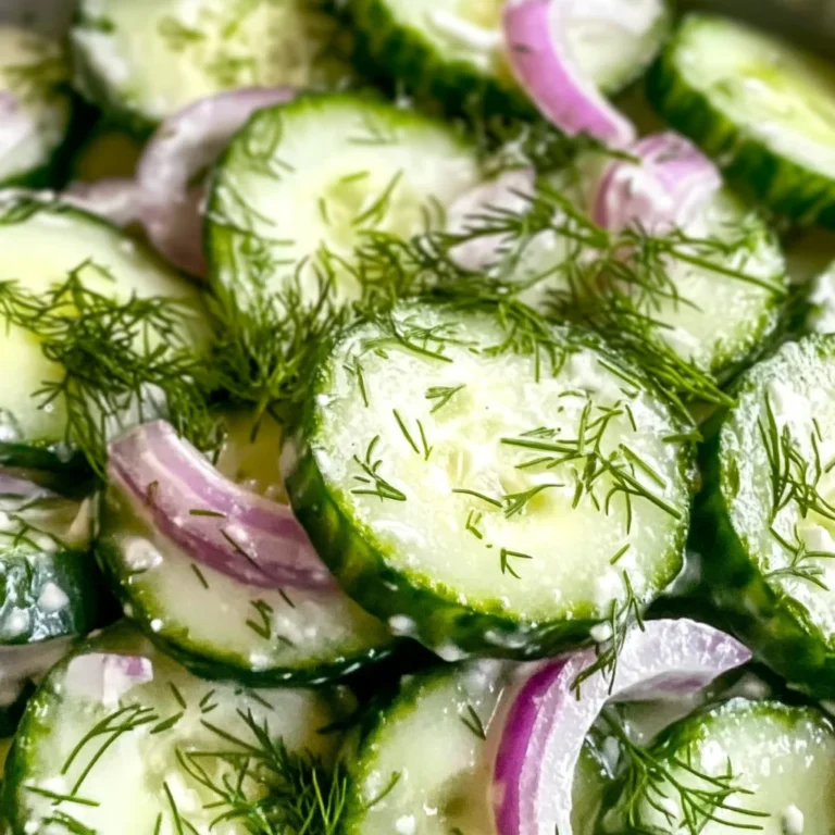 Cucumber Dill Salad