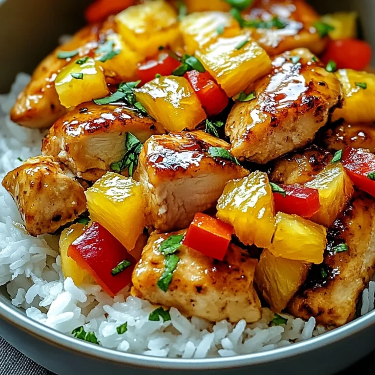 Deliciously Easy Pineapple Chicken and Rice