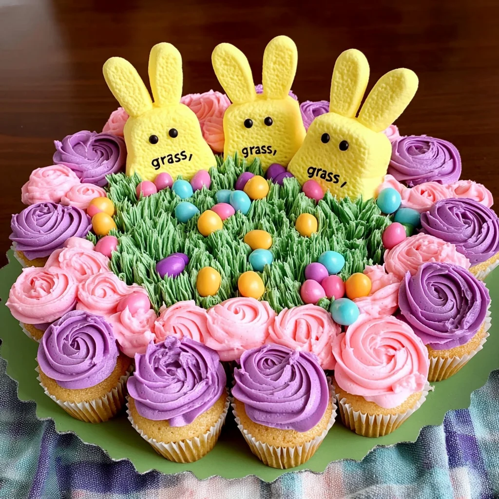 Easter Basket Cupcakes