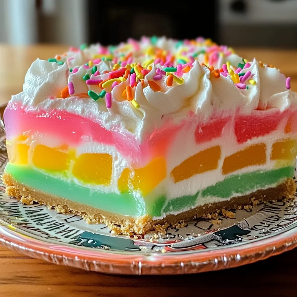 Easter No Bake Jello Pie
