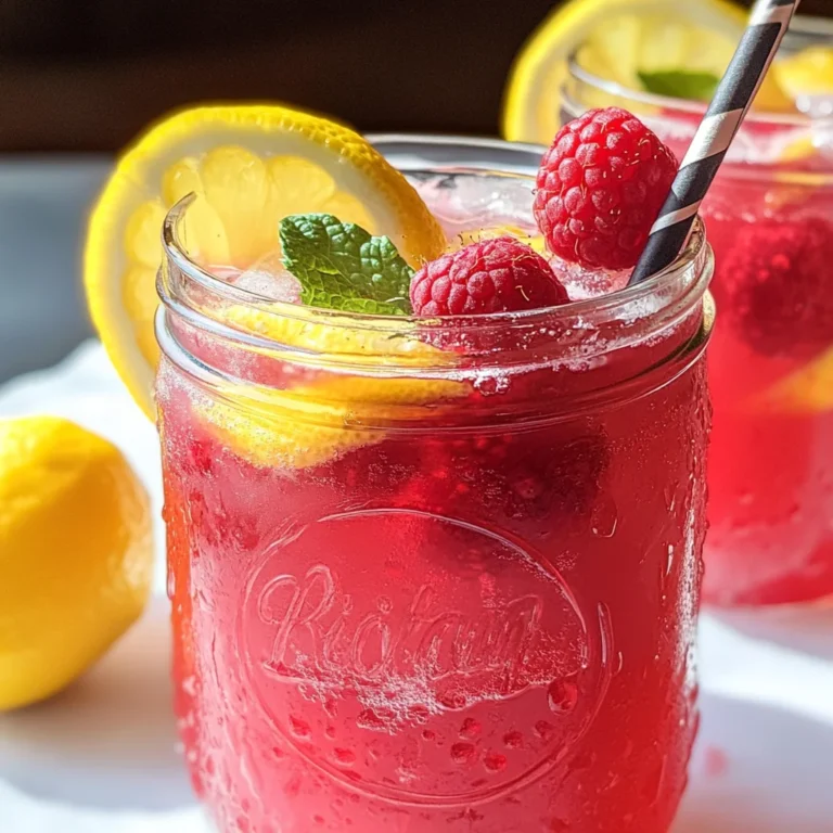 Fresh Raspberry Lemonade Recipe