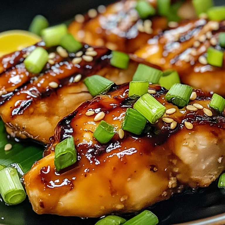 Hawaiian Style Teriyaki Chicken