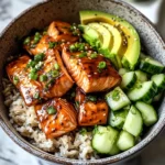 Honey Glazed Salmon Bowl: Quick, Healthy & Delicious Dinner
