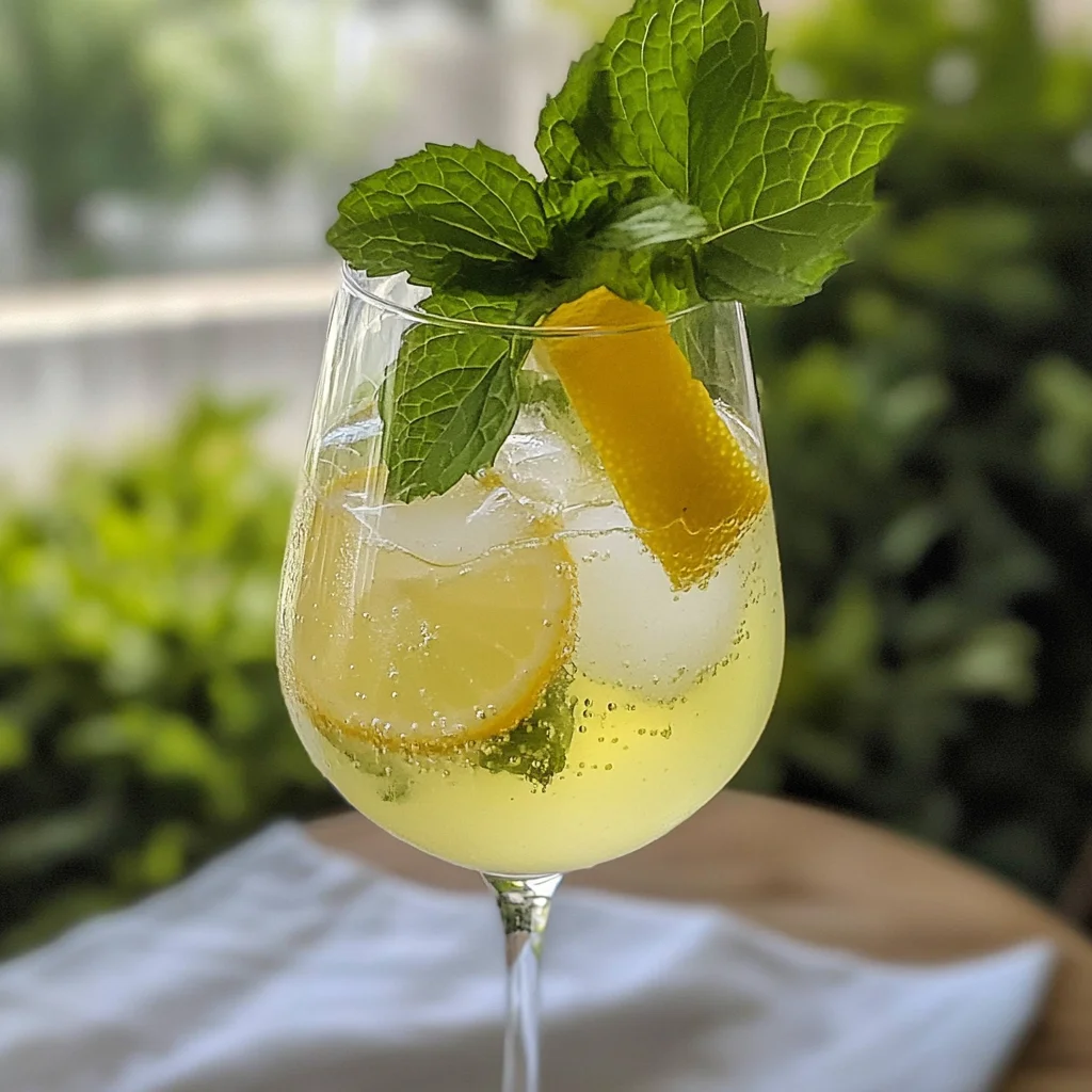Italian Limoncello Spritz (3 Ingredients)