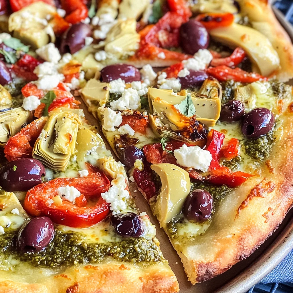 Mediterranean Pizza