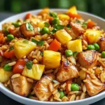 Pineapple Chicken Fried Rice