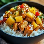 Pineapple Chicken and Rice: Quick Tropical Delight for Dinner