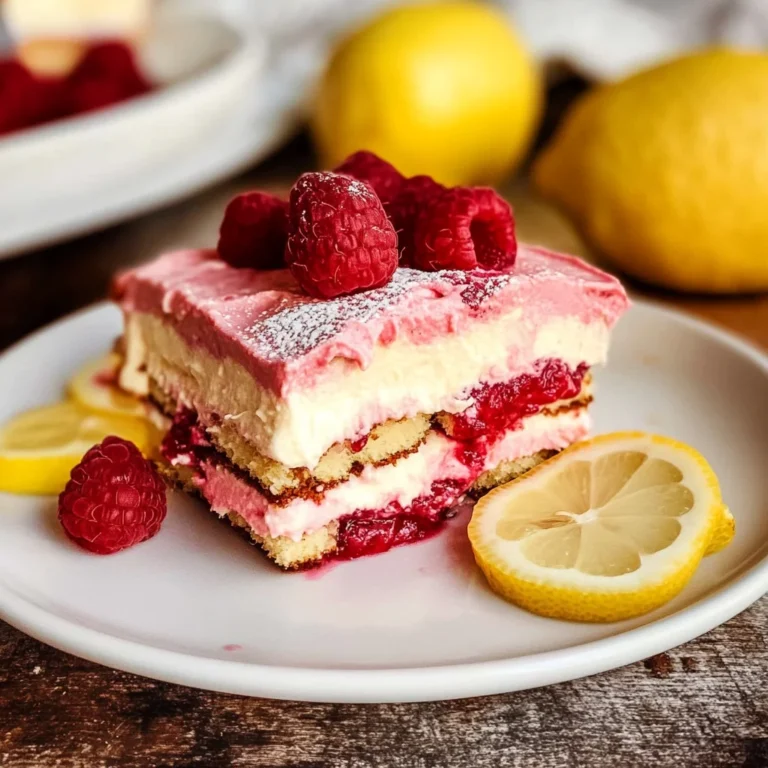 Raspberry Tiramisu