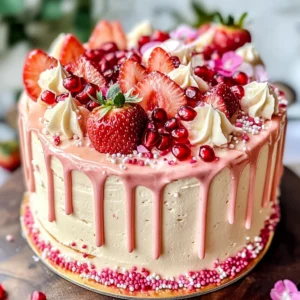 Strawberry Cchicken chicken hampagne Cake Recipe