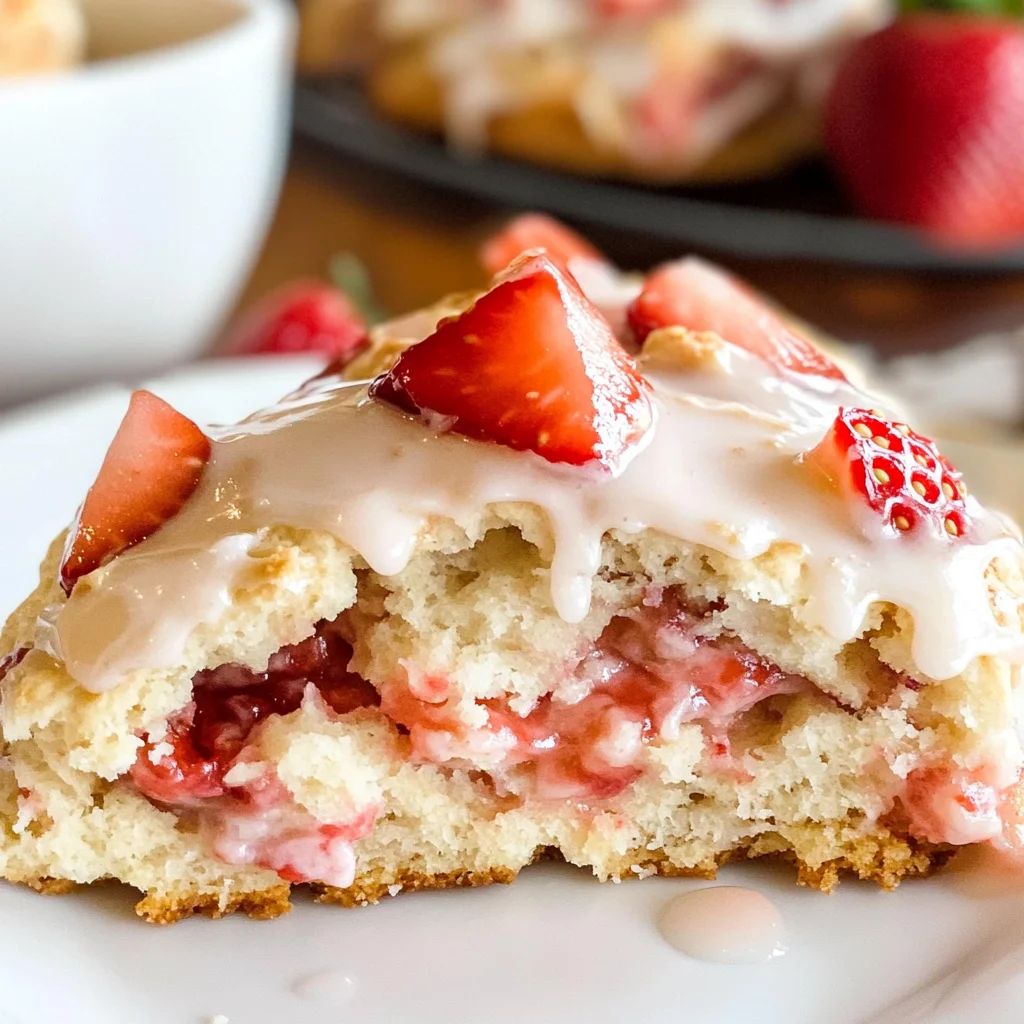 Strawberry Scones