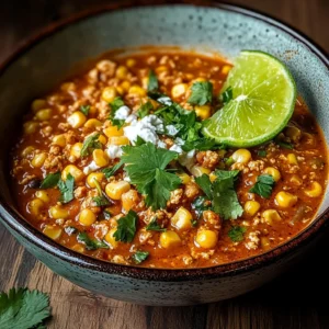 Street Corn Chicken Chili Recipe