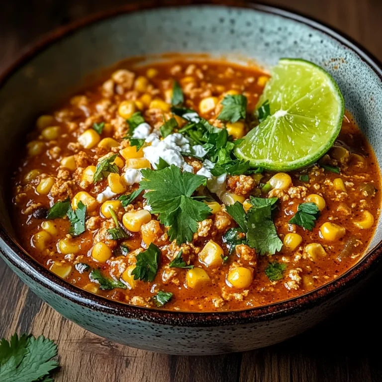 Street Corn Chicken Chili Recipe