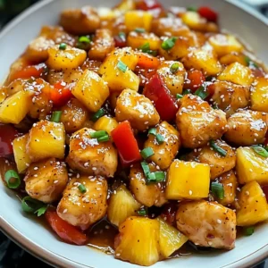 Sweet and Sour Chicken with Pineapple