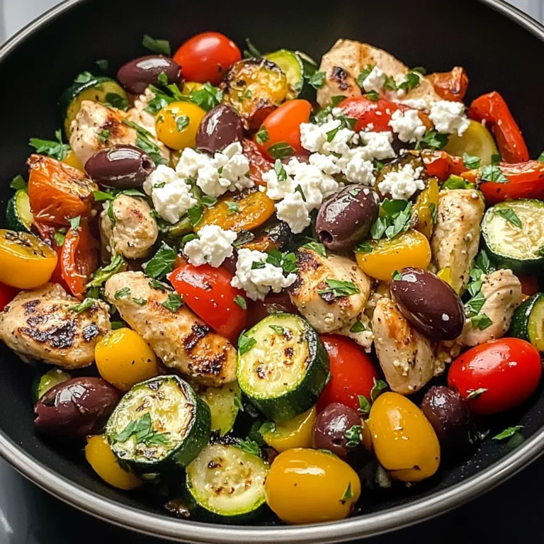 Zesty Mediterranean Chicken Stir Fry in Just 30 Minutes