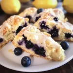 Amazing Lemon Blueberry Scones