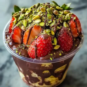 Best Dubai Chocolate Strawberry Cup Recipe