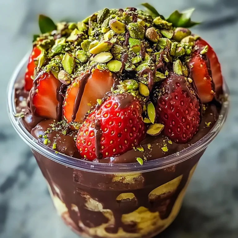 Best Dubai Chocolate Strawberry Cup Recipe