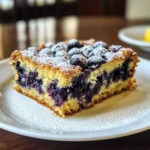 Blueberry Coffee Cake