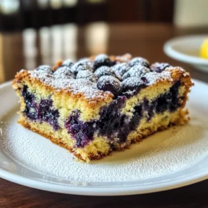 Blueberry Coffee Cake