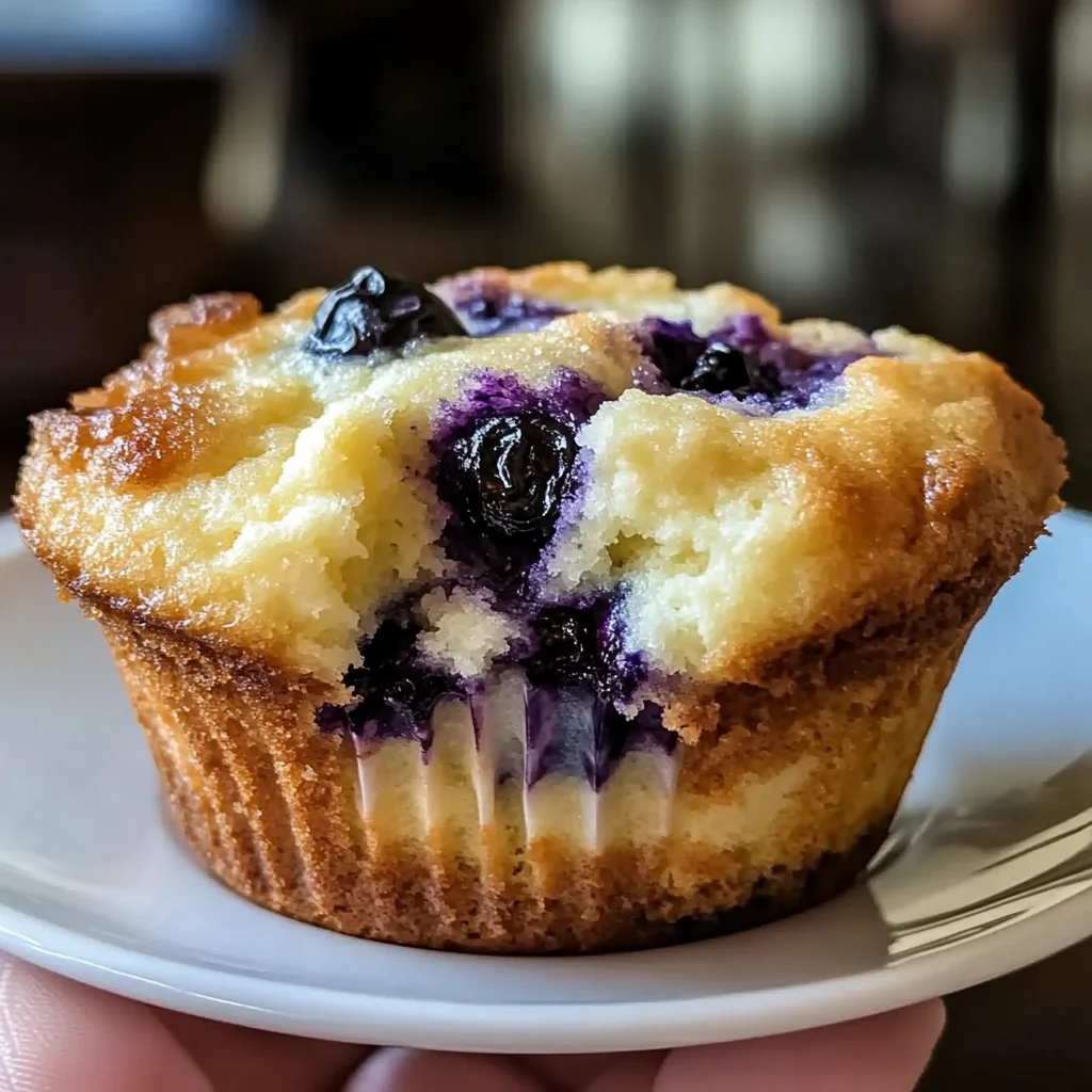 Blueberry Cream Cheese Muffins Recipe
