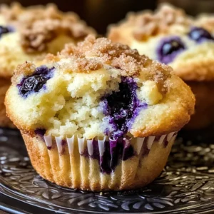 Blueberry Cream Cheese Muffins Recipe