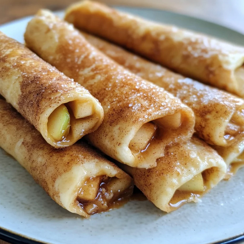 Caramel Apple Taquitos