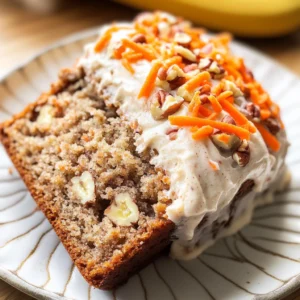 Carrot Cake Banana Bread