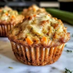 Carrot Cake Zucchini Muffins – Moist, Spiced & Packed with Veggies!