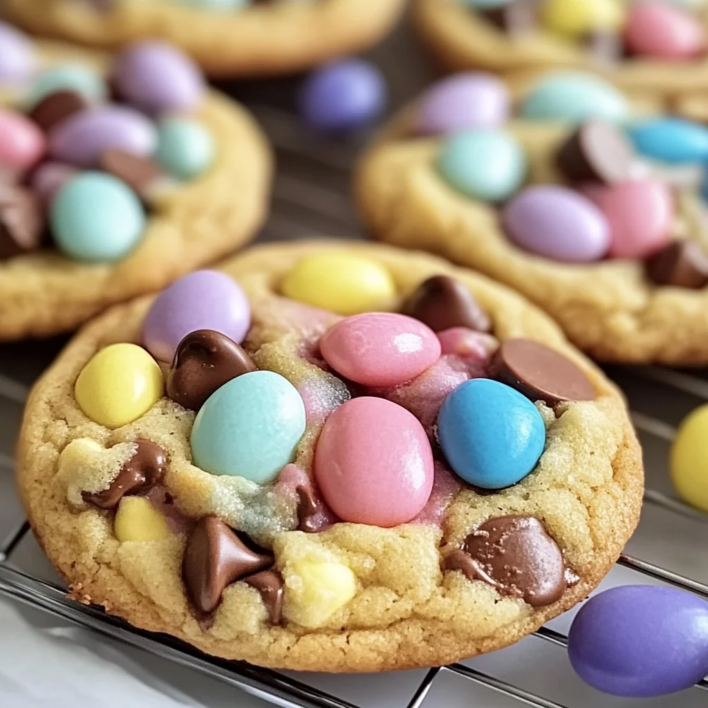 Easter Chocolate Chip Cookies
