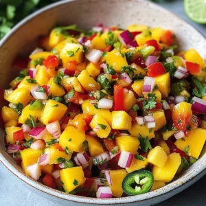 Fresh Mango Salsa Recipe