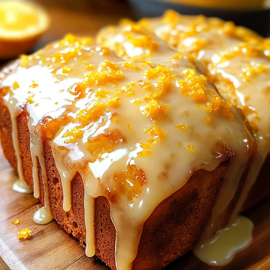 Glazed Mimosa Bread