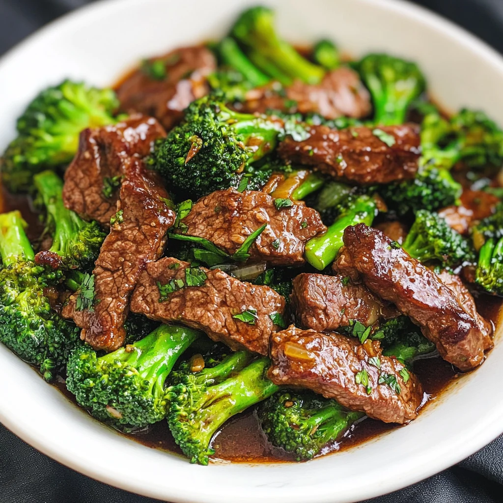 Healthy Beef and Broccoli