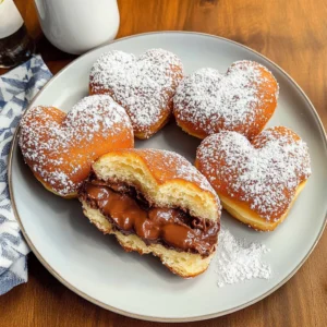 Heart-Shaped Doughnuts