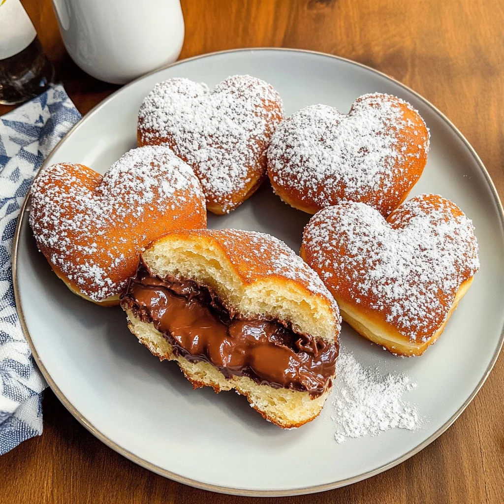 Heart-Shaped Doughnuts
