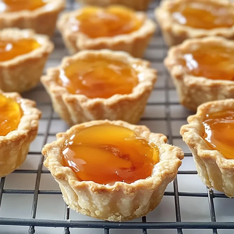 Heavenly Apricot-Almond Tartlets for Your Holiday Table