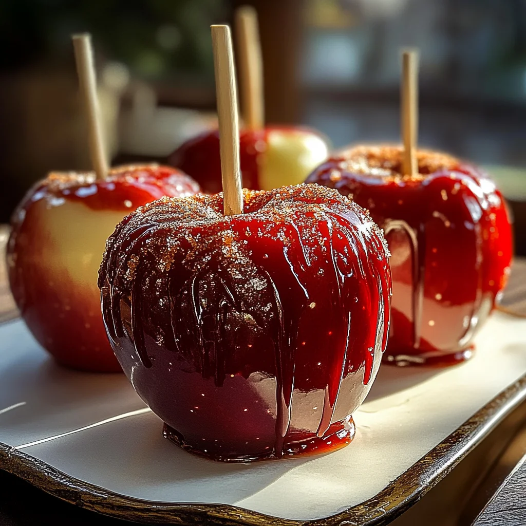 Homemade Candy Apples