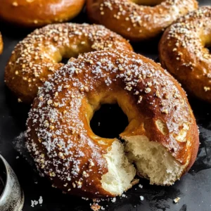 Homemade Pretzel Bagels