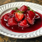 Homemade Strawberry Sauce (Strawberry Topping) Recipe | Savory Nothings