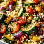 Irresistibly Flavorful Roasted Vegetable Couscous Recipe