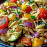 Irresistibly Tasty Roasted Vegetable Orzo You'll Crave Daily