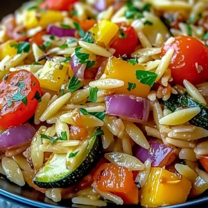 Irresistibly Tasty Roasted Vegetable Orzo You'll Crave Daily