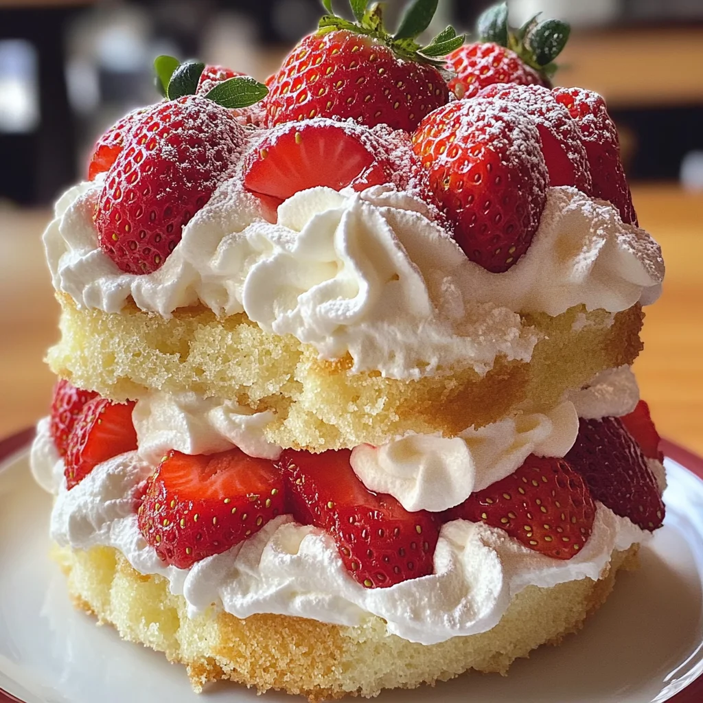 Japanese Strawberry Shortcake
