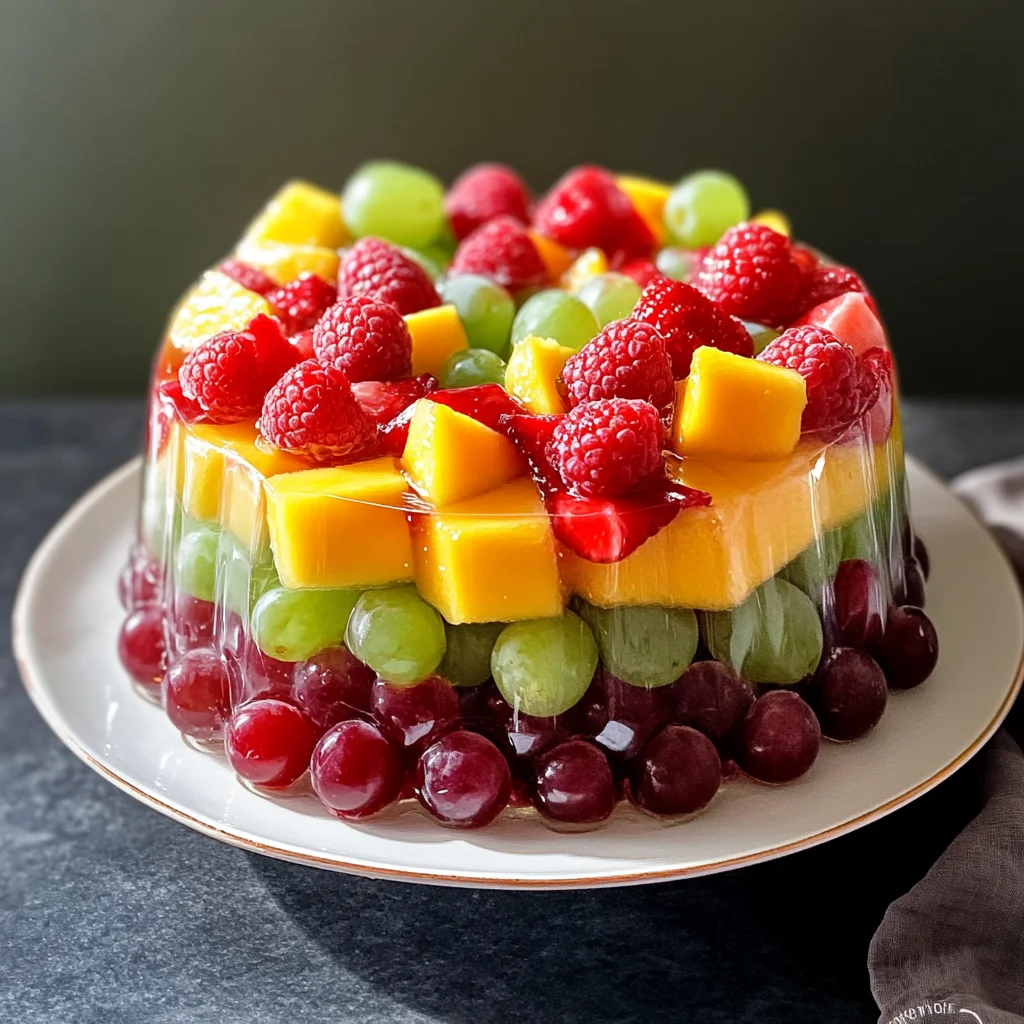 Jello Fruit Cake Recipe