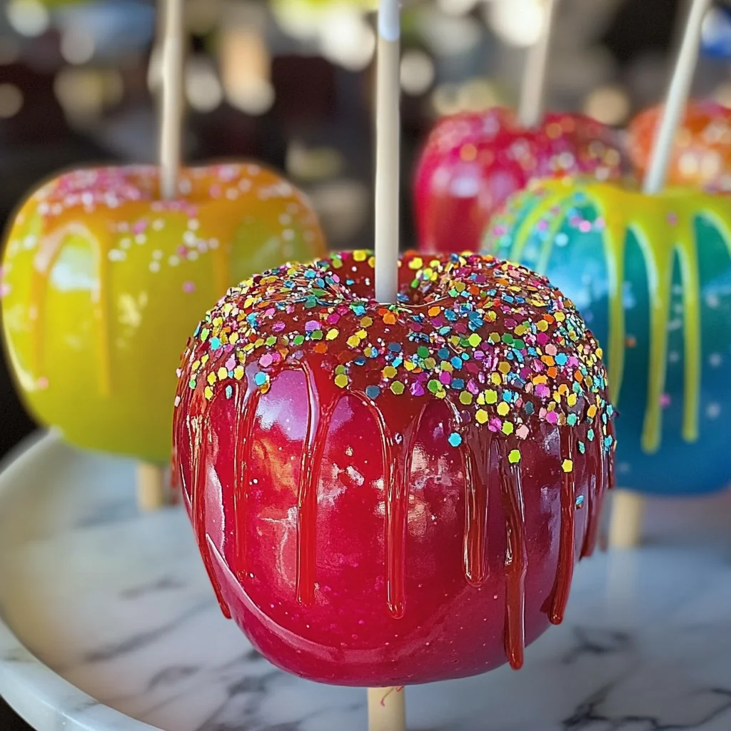 Jolly Rancher Candy Apples Recipe