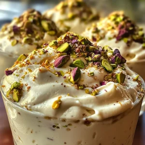 Lebanese Date Blossom Mousse: A Heavenly, Creamy Indulgence
