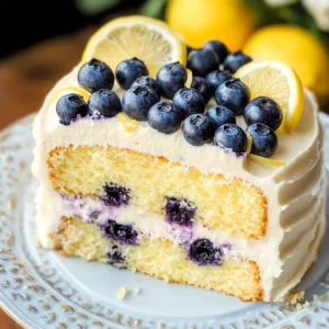 Lemon Blueberry Cake